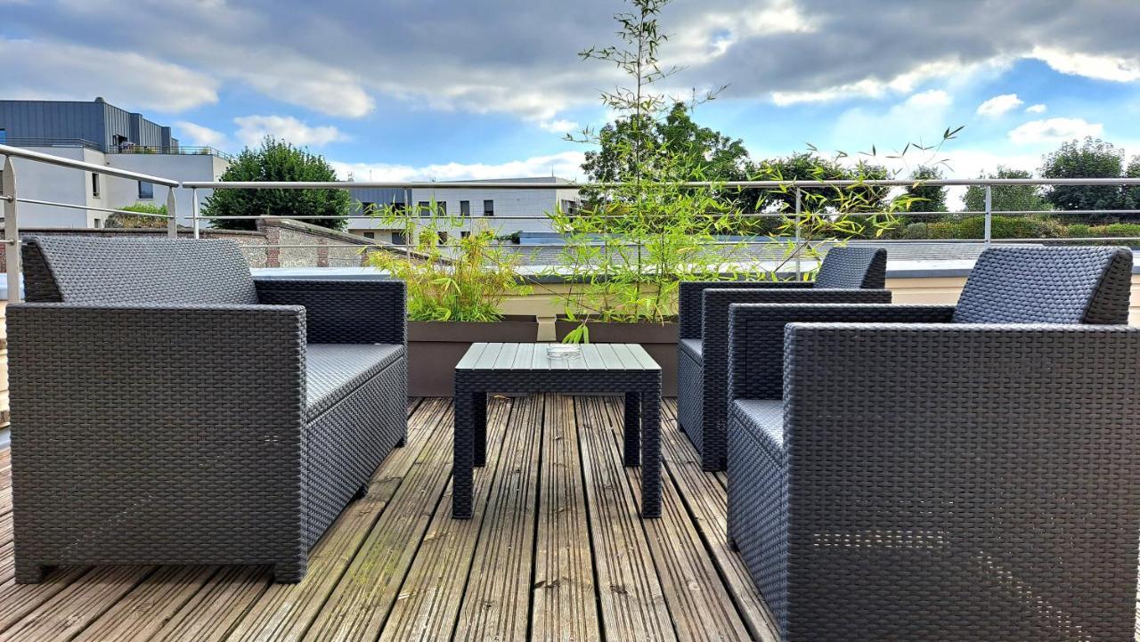 Le Canyon Rouen Centre By Myfrenchpat Terrasse & Parking Eksteriør bilde