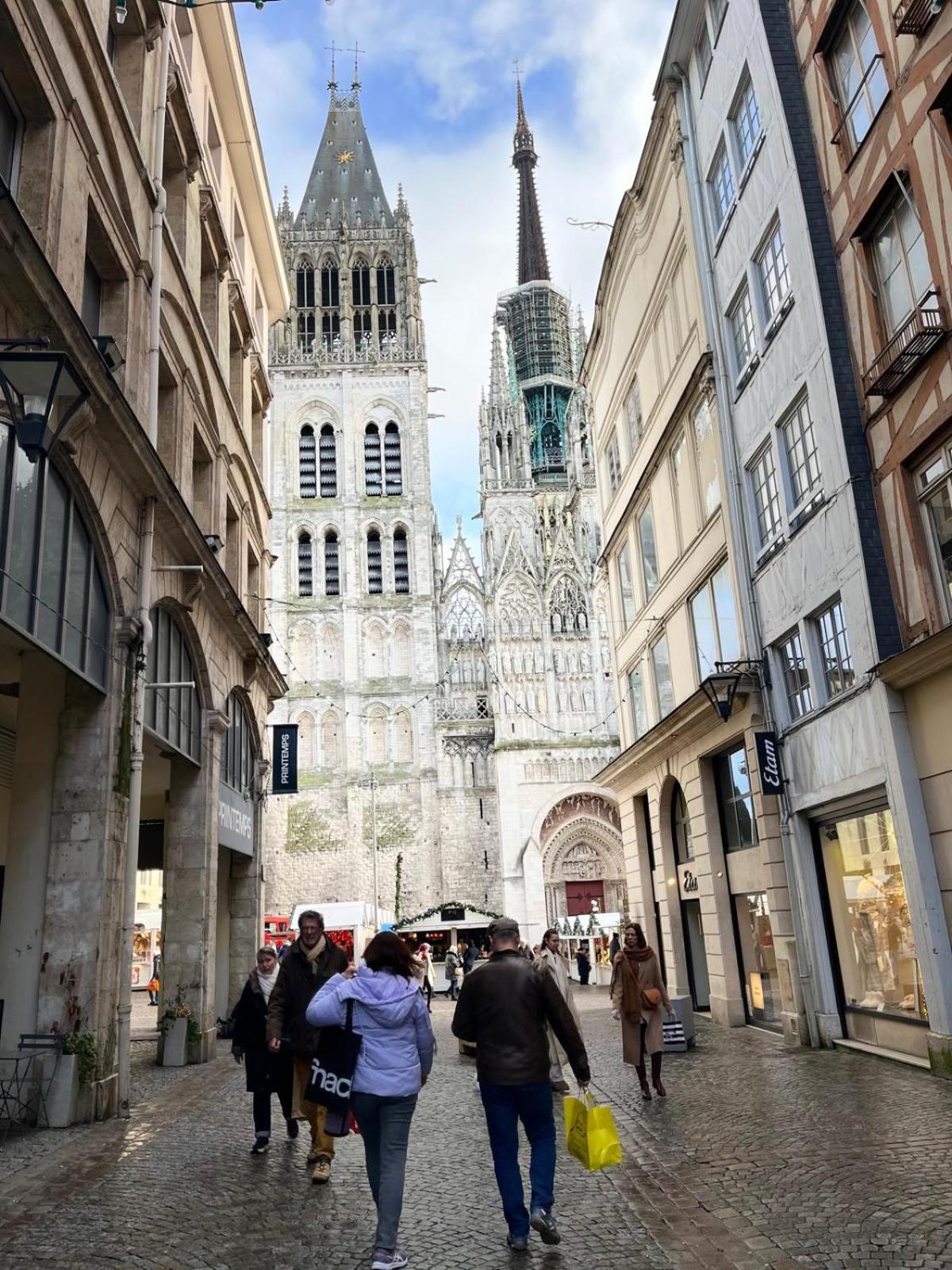 Le Canyon Rouen Centre By Myfrenchpat Terrasse & Parking Eksteriør bilde